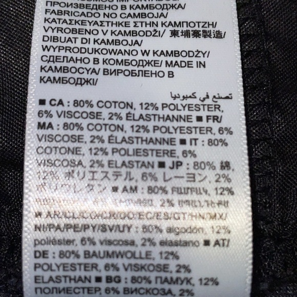 GAP ‘70’s Flare Black Crushed Velvet/Velour Pants.  Size 12/31. - Picture 5 of 11